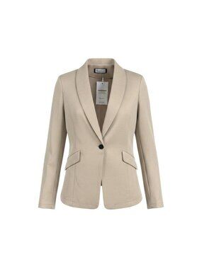 Elleven Womens Brown Single Button Blazer Size XL NWT